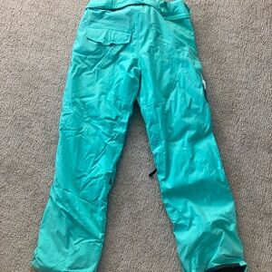 Volcom Women's Teal Boot Cut Pants